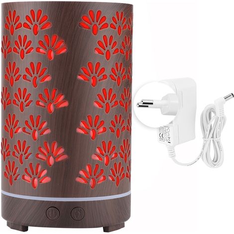 Ultraschall-Luftbefeuchter mit Aromatherapiefunktion und Nachtlicht – EU-Stecker 110–240 V (1/5)