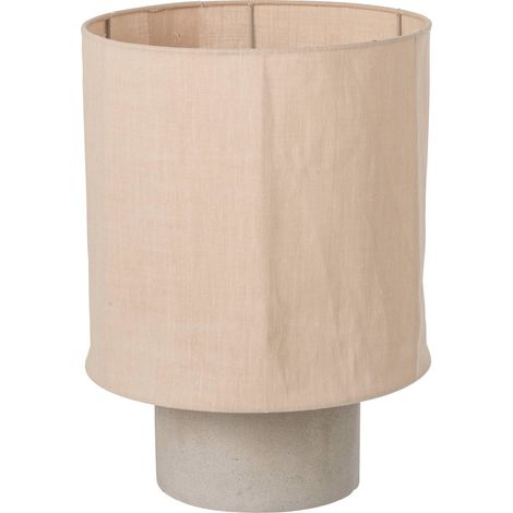 Lampe de table beige en ciment - Beige (1/4)