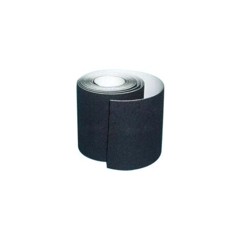 Rutschfester Klebestreifen für Treppen, reibungsarm, abriebfest für mehr Sicherheit, für Leitern, für den Innen- und Außenbereich, hohe Haftung, 10 cm x 5 m, Schwarz - Crezuo (1/4)