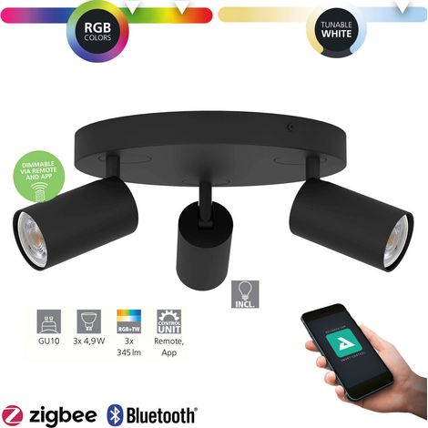 Spot Light TELIMBELA-Z GU10 3x4.9W H: 9,7 cm Ø25 cm Dimmable (1/5)