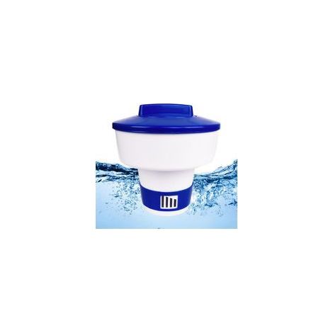 Distributeur Flottant pour Piscine,8 Pouces Diffuseur de Chlore de Grande Capacité Doseur de Chlore Automatique Diffuseur Flottant pour Le Nettoyage des Spas intérieurs et extérieurs Jacuzzi (1/5)