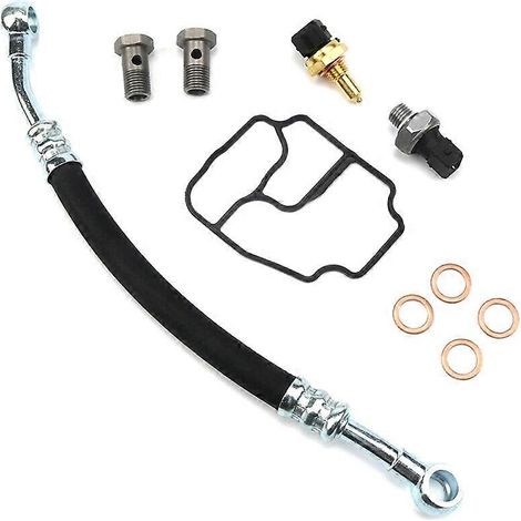 Kit de joint de boîtier de filtre à huile moteur de tuyau d'huile moteur 11361705532 pour E46 E39 E53 E85 325Ci 530i X5 (1/5)