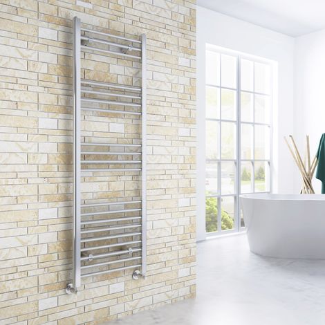 ELEGANT Chrome Bathroom Radiator Heated Towel Rail Radiator 1500 x 500mm (1/5)