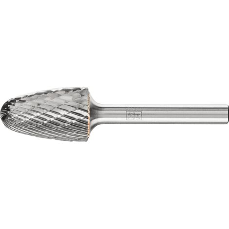 PFERD TOOLS Hartmetall Hochleistungsfrässtift TOUGH Rundbogen RBF Ø 16x25 mm Schaft-Ø 6 mm schlagfest