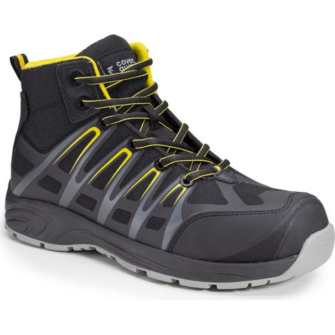 Zapatos de seguridad altos ALUNI S3 - Negro 42 (1/3)