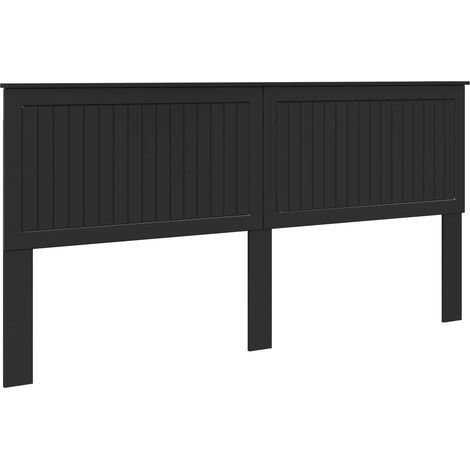 Maison Exclusive - Cabecero Roble Negro Madera de ingeniería (1/5)
