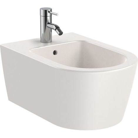 Bidet mural ROUND INSPIRA sans couvercle - ROCA Couleur : Beige (1/3)