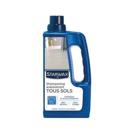 Shampoo auto-lucidante brillante tutto il suolo carrellato 1 litro - Starwax (1/4)