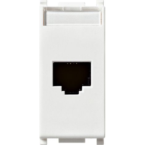 VIMAR - 14339.15 Presa RJ45 Netsafe Cat6A UTP bianco