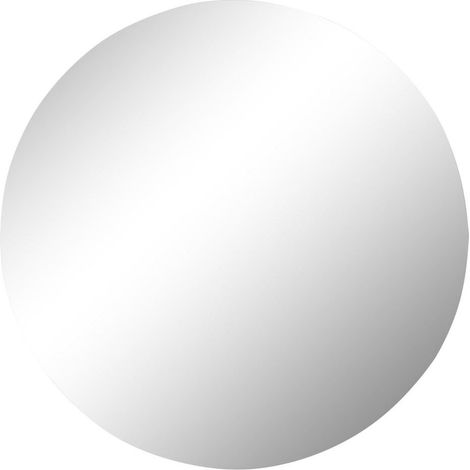 Miroir rond en verre et chêne finition naturelle urban chic - verre finition naturelle (1/4)