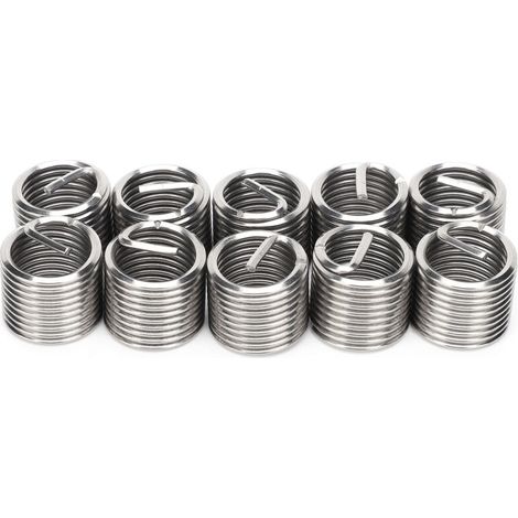 10 Pièces Filetage Mâle Femelle Écrou Réducteur Outil Réparation Acier Inoxydable Fixation M16x2x1.5D (1/5)