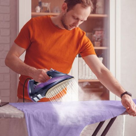 Défroisseur Vapeur Portable 2400W - Fer à Repasser Vapeur- Chauffage Rapide 30s - 360MLpour Vêtements/Rideaux (1/5)