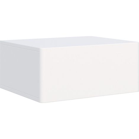 Selsey Olio - Mesita de noche suspendida con 1 cajón - 50 cm - blanco (1/5)