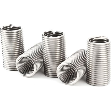 5-teiliges Gewindeeinsatz-Reparaturset aus Edelstahl mit Schutzhülse M24x3x3D (1/5)