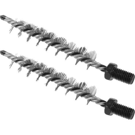 2 Stück Schornsteinreiniger aus Stahl Drahtbürste Praktische Runde und Ovale Reinigungsbürste zur Verhinderung von Schornsteinbränden für Metallkamine (1/5)