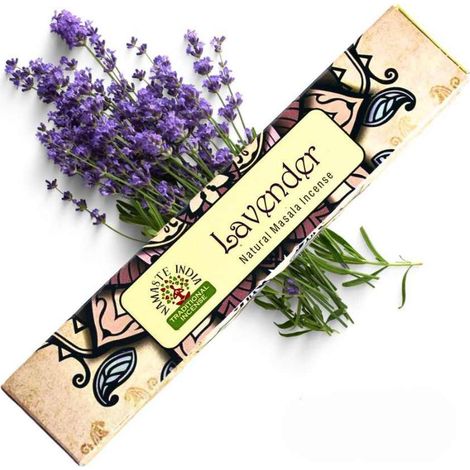 Masala Namaste Mandala Räucherstäbchen – Lavendel (1/5)