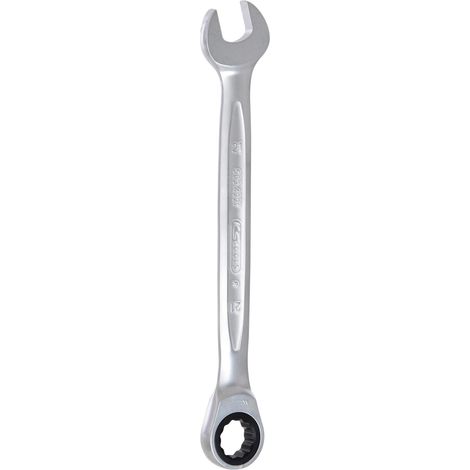 Kstools – Clé mixte à cliquet 21mm – FlankTraction 72 dents – Acier chromé vanadium – Fourche inclinée 15° pour espaces restreints (1/6)