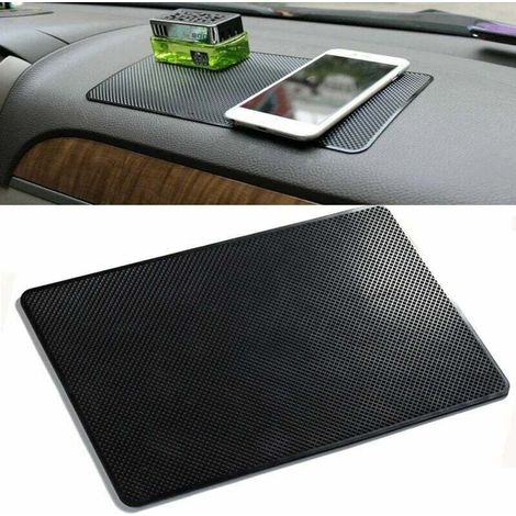 Tapis en PVC Auto antidérapant pour tableau de bord de voiture, 27x15CM, coussin de Gel collant pour support de lunettes de de téléphone, intérieur de voiture,STAR.L