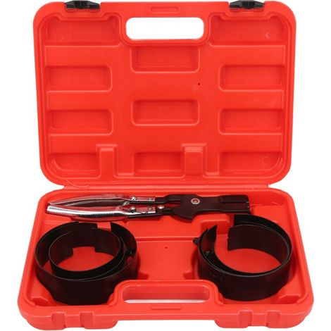 Jeffergarden Jeu de compresseur de segments de Piston, ajustement universel, taille de 6 bandes, installateur de Piston, pince de réparation, outil d'entretien automobile (1/5)