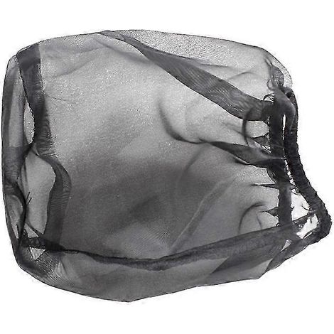 Couvercle de filtre à air 15 x 12 cm - Maille en nylon noir, anti-poussière, élastique, pour voiture (1/5)