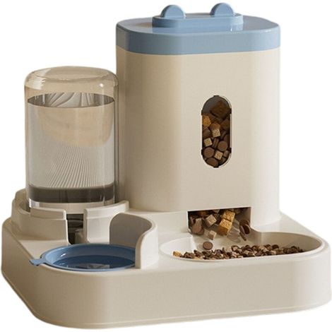 Automatischer Katzenfutterspender, Futter- und Wasserspender für Kleintiere