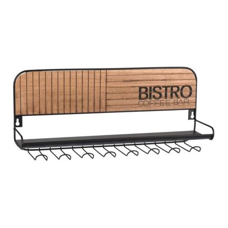 ESTANTE TAZA CAFÉ 48X12X20CM
