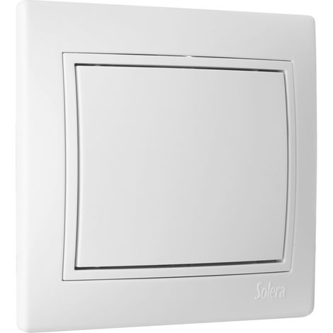 Tapa Ciega de Empotrar Blanca Serie Europa Solera ERP75U (1/3)