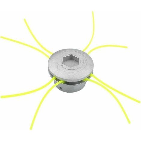 Tête de débroussailleuse universelle en aluminium, Tete Universelle Bobineaux pour jardin, pelouse, patio (1/5)