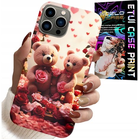 Custodia per iPhone 11 Pro Max - orsetti, ti amo, cuori, tanti motivi (1/5)