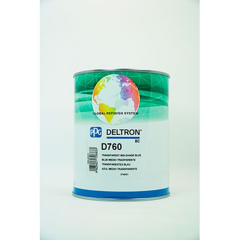 PPG DELTRON D760 BC MID-Blauton 1 LITER