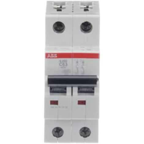 ABB S551052 - Interruttore Magnetotermico 2P C63 6000A (1/6)