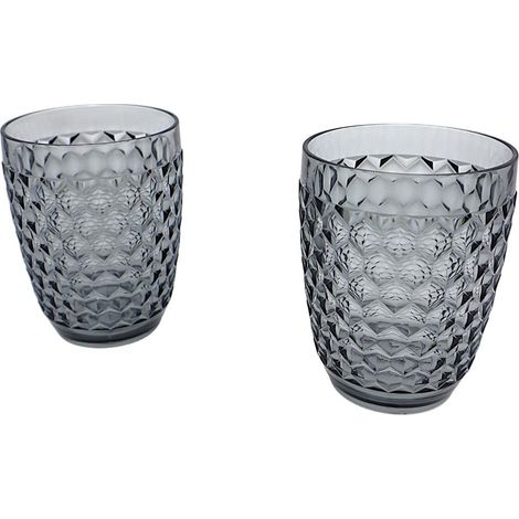 vaso brunner coralux irrompible apilable 350 ml 2 piezas