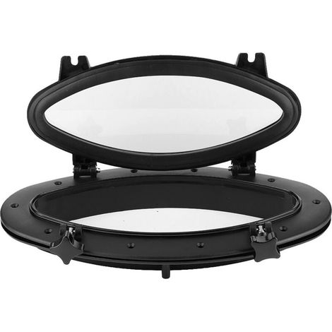 Jeffergarden Hublot ovale marin en stalinite, fenêtre ouvrante pour camping-car, bateau ou yacht (1/5)