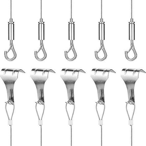 Corde de suspension réglable en acier inoxydable : une polyvalente (1/5)