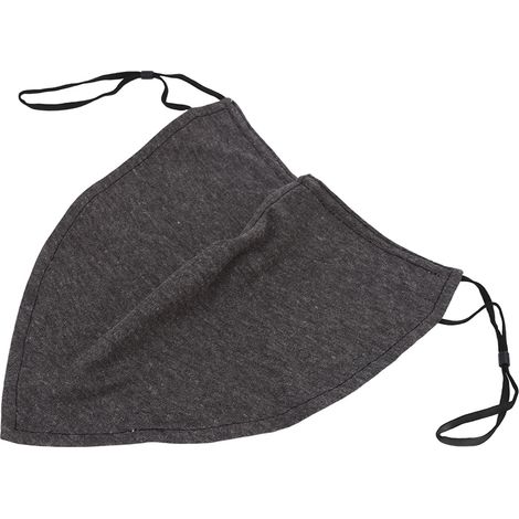 Cache-cou Barbe Ajustable Réutilisable Doux Respirant Anti-Vent Anti-Taches Masque de Protection Gris (1/5)