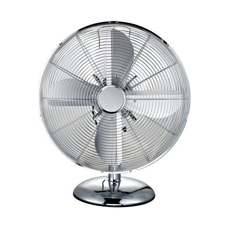VENTILATORE CROMO TAVOLO DOMUS  VOLT 230 WATT 40 MM 300 VELOCITA' 3