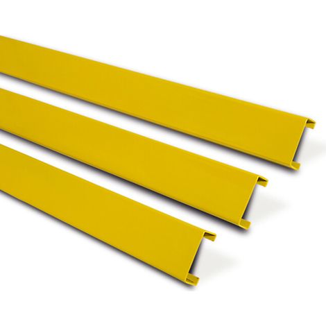 [NEUWERTIG] B-Ware Moravia Rammschutzplanke Schutzplanke Rammplanke Gütestahl 1000mm Gelb