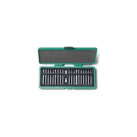 Juego de 40 puntas, Honiton, modelo profesional, ideal para trabajos de precisión, fabricado en acero de alta resistencia, durabilidad y rendimiento superior en mecánica.