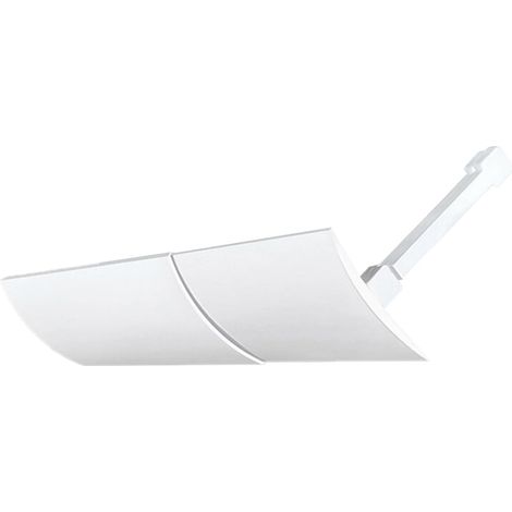 CCYKXADéflecteur de climatisation évolutif, couvercle de dérivation d'air télescopique, déflecteurs anti-vent, anti-soufflage direct, guide de directeur (1/5)