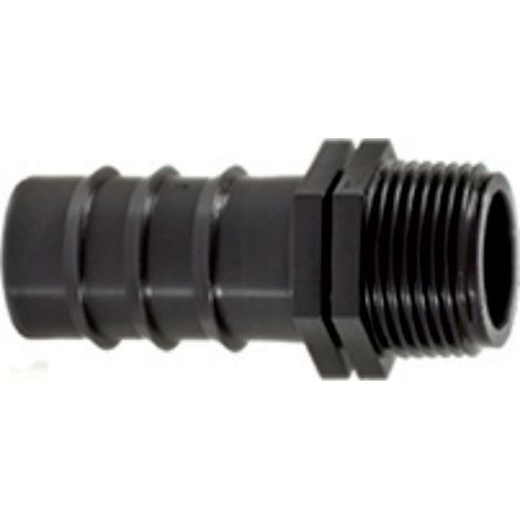RACCORDO PORTAGOMMA MASCHIO Ø16X3/4" (TUBI PE) IRRITEC