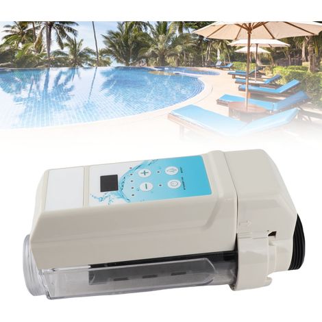 Salt Chlorine Machine EC12 12g/H Generator Système Chlorateur SPA Piscine 100‑240V (1/4)