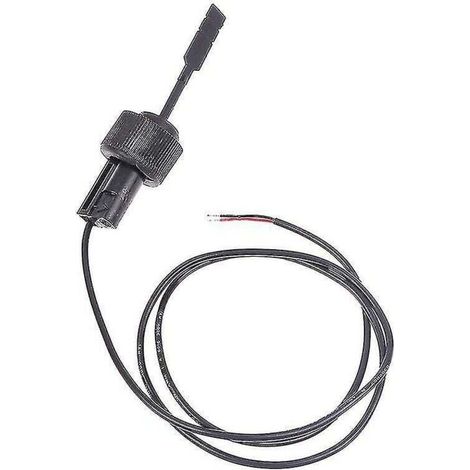 Black paddle flow switch with internal thread for connecting flow sensors for heat pumps, water heaters and air conditioners - durable (1/5)
