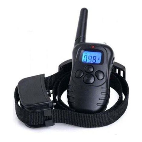 Collier de dressage électrique Rechargeable, étanche, télécommande sans fil, portée de 300 mètres, adapté à l'entraînement des chiens