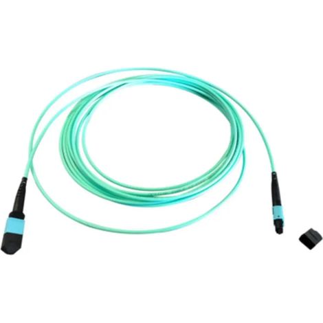 [NEUWERTIG] B-Ware Efb Elektronik Patchkabel Kabel Glasfaser Lwl Mpo Mtp Om3 Lszh Aqua 5m (1/2)