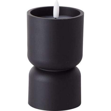 Lampada da tavolo da esterno - BRILLIANT - LOVERE - Forma candela - Plastica - 3 W - Nero