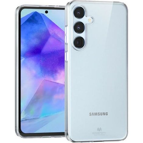 Funda transparente de gel Mercury Jelly para Samsung Galaxy A55 5G