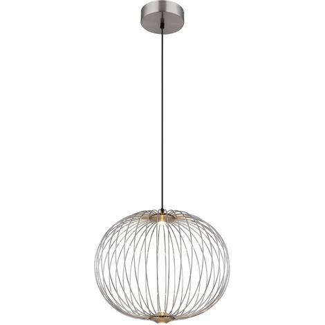 Globo - lampada a sospensione - GALWAY - acciaio - metallo - Ø