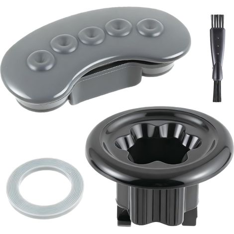 Couvercle en caoutchouc pour Thermomix TM31, joint moteur pour Thermomix TM31, embrayage moteur pour robot culinaire Thermomix TM31, joint et brosse de nettoyage (1/5)