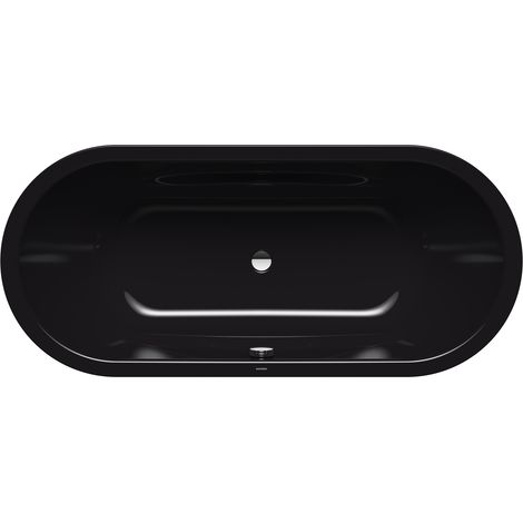 Vaio Duo Oval Wanne schwarz 180x80cm