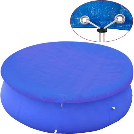 Maison Exclusive - Poolabdeckungen 2 Stk. für 360-367 cm Runde Au (1/5)
